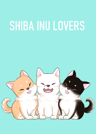 Shiba inu lovers (Turquoise)