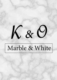 K&O-Marble&White-Initial