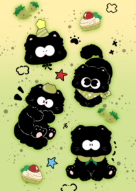 black cat soft cake2