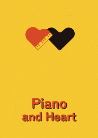 Piano and Heart tiger