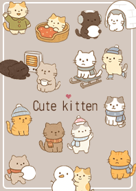 Pbrown laying with Kittens 01_2