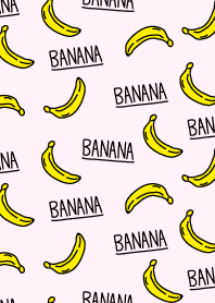 Banana-Pastel pink-joc