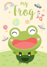 MY Frog.(Yellow Galaxy Ver.)