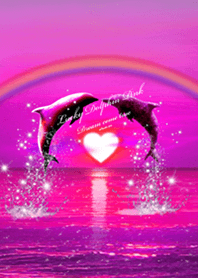 恋愛運 ♥Lucky Dolphin Pink2♥