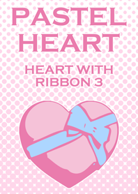 PASTEL HEART (HEART with RIBBON 3)