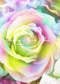 幸運UP!! Rainbow Happy Rose