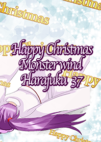 Happy Christmas Monster wind Harajuku37