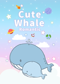 misty cat-Cute whale Galaxy romantic 5