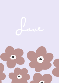 in bloom, flower ro - light purple