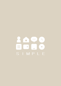 SIMPLE(white brown)V.587b