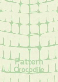 Pattern Crocodile shirayuri