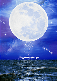 带来好运✨满月和流星 3