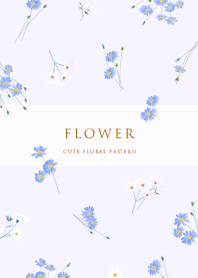 purple Gentle small floral pattern 09_2