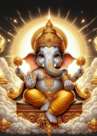 Ganesha rich successful in all things