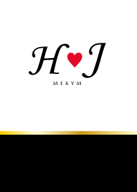 LOVE INITIAL - H&J 5