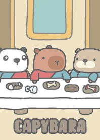 Capybara Lunch 2 2024 LET'S DRAW