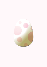 Polka dot egg