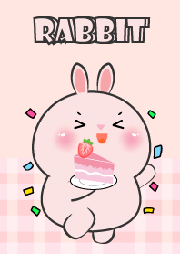 กระต่ายชมพู ชอบสีชมพู
