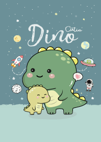 Dino Cutie On Space.