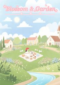 สวนดอกไม้แสนหวาน (ชมพู)