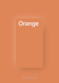 simple and basic Orange japanese