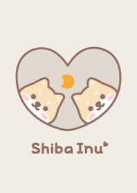 Shiba Inu Moon - Brown
