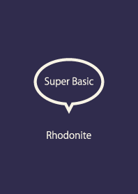 Super Basic Rhodonite