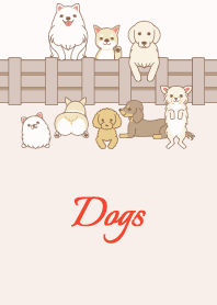 Animal 005-2 (dog/Red Pink)