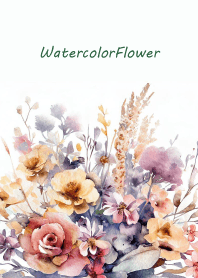 Watercolor Dry Flower-hisatoto- 90