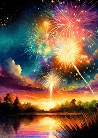 Beautiful Fireworks Theme#2473