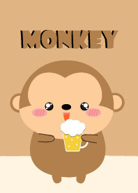 Simple Cute Monkey Theme Ver2 (jp)