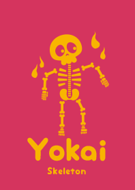 Yokai skeleton Carmin