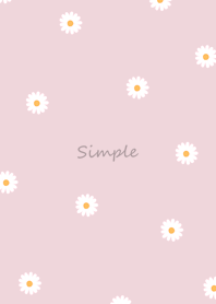 Simple Daisy dustypink09_2