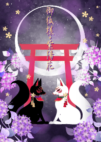 御狐様 紫陽花＠夏