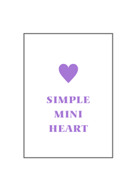 SIMPLE MINI HEART NO.3 9
