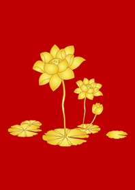 金色吉祥蓮花
