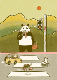Why should Panda go to work?