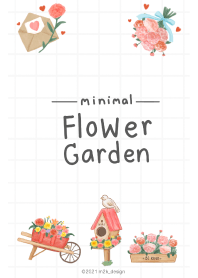 Minimal Flower Garden