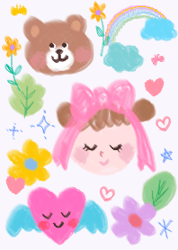 Colorful Hand-drawn Illustration Theme