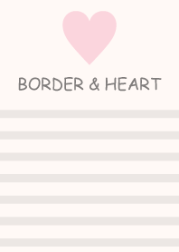 BEIGEBORDER & PINKHEART