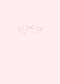 Simple Chick Ash Pink & White