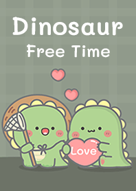 Dinosaur free time!