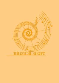 musicalscore Golden cone