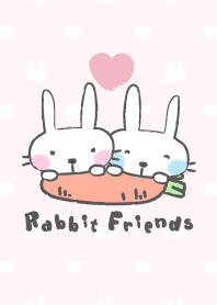 Rabbit friends (Pink ver.)