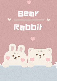 Bear & Rabbit Love Story