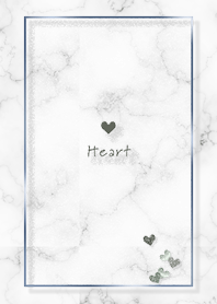 Marble and heart blue69_2