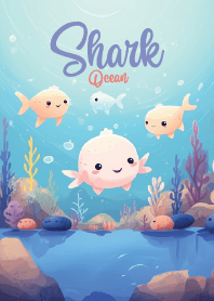 chubby shark in underwater world 3