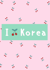 korean cherry -mintpink