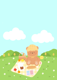 picnic baby bear