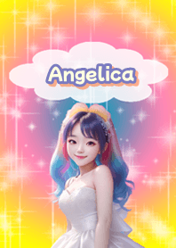 Angelica bride beautiful hair G06